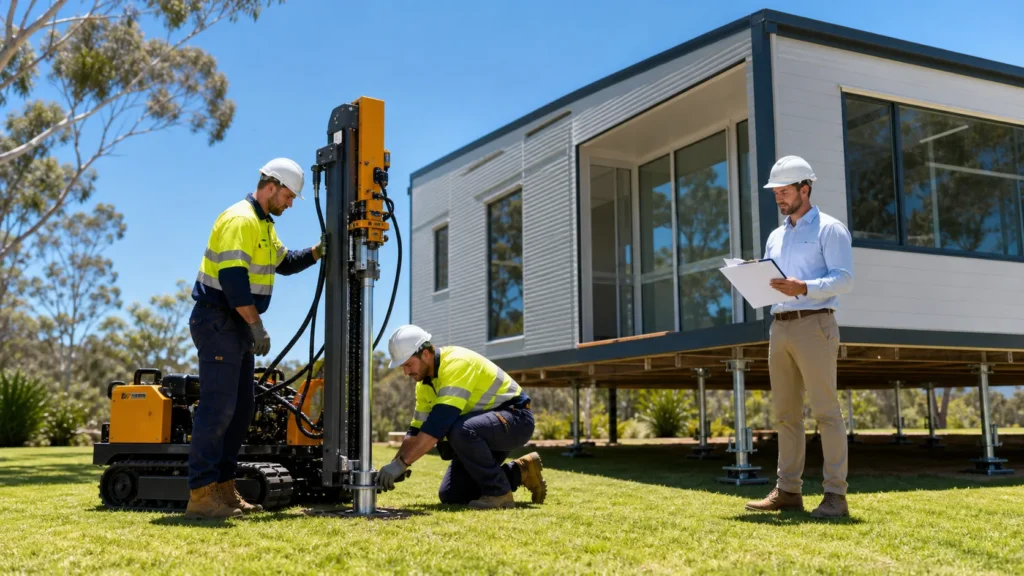 Choosing Screw Pile Foundations for Modular Homes in NSW